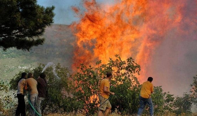 حريق كبير في القدس المحتلة وإخلاء منازل.. فيديو