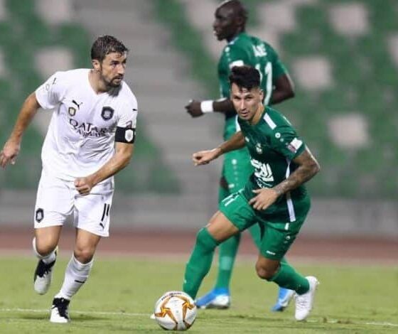 شاهد مباراة السد والاهلي السعودي الآن بث مباشر