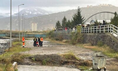 العاصفة تتسبب بحادثة مأساوية في طرابزون التركية