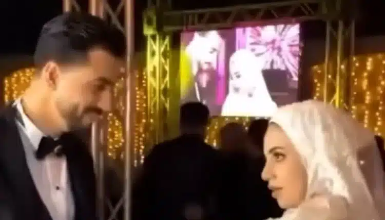 شاهد.. فيديو لعروسين يثير ضجة واسعة على مواقع التواصل